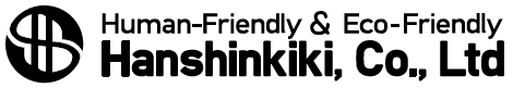 Hanshinkiki, Co., Ltd. ロゴ